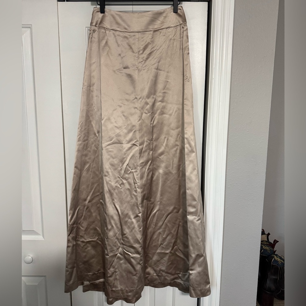 Brunello Cucinelli Silk Cotton Maxi Skirt - Picture 2 of 5